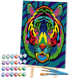 Tiger Jungle Paint By Numbers