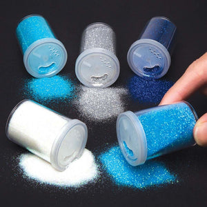 Winter Glitter Shakers (Pack of 5)