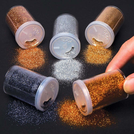 Metallic Glitter Shakers (Pack of 5)