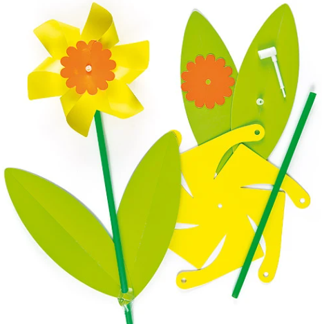 Daffodil Windmill Kits (Pack of 6)