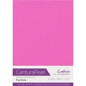 Centura Pearl Single Colour 10 Sheet Pack Fuchsia