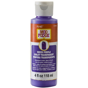 Mod Podge Sheer Colour Purple 4oz/118ml