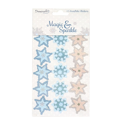 Dovecraft Premium Magic & Sparkle 3D Snowflake Sti