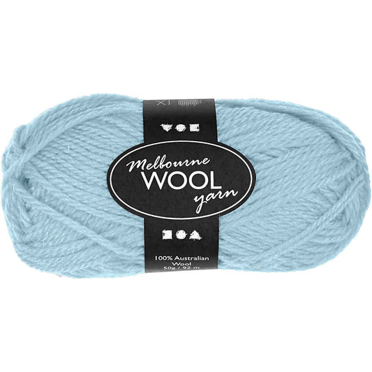 Wool Yarn -Light Turquoise