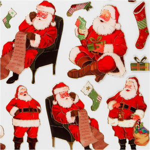 Stickers, Traditional Father Christmases