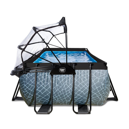 EXIT Frame Pool 4x2x1.22m (12v Sand filter)