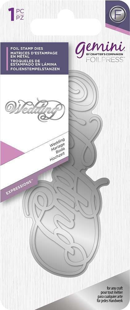 Foil Stamp Die - Expressions - Wedding