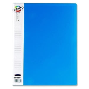 Premto A4 40 Pocket Display Book Blue