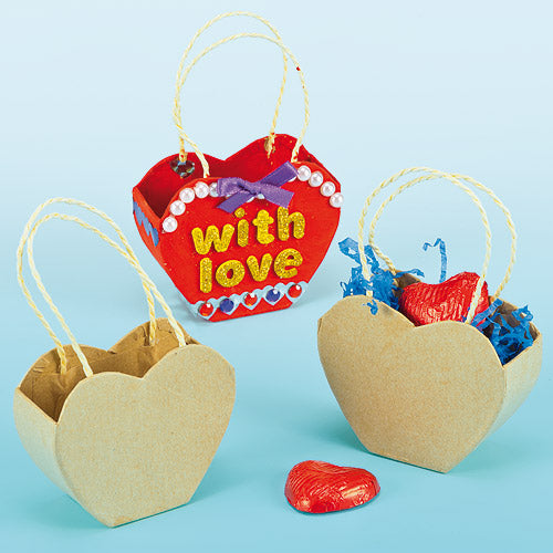 HEART CRAFT BASKETS PK.5