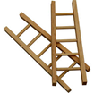 Ladder, size 10x3.5  cm, 6 pcs, pine