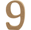 Number 9, 1 pc, MDF