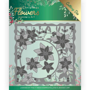 Dies - Jeanines Art  Christmas  - Poinsettia Frame