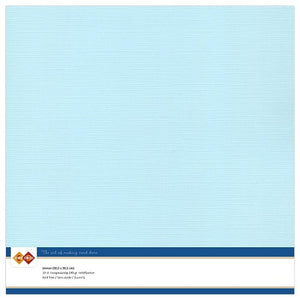 Linnenkarton - 30.5 x 30.5 - Light Blue