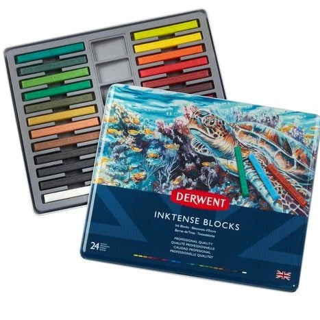 Derwent - Inktense Block - 24 Tin