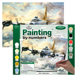 Paint By Numbers Adult Large Flying Fortress