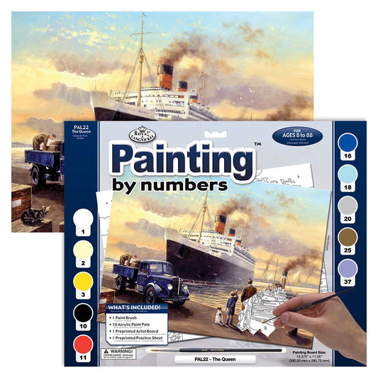 Paint By Numbers Adult Large Queen Departs