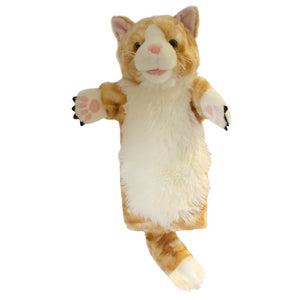 Long-Sleeved Glove Puppets: Cat (Ginger)