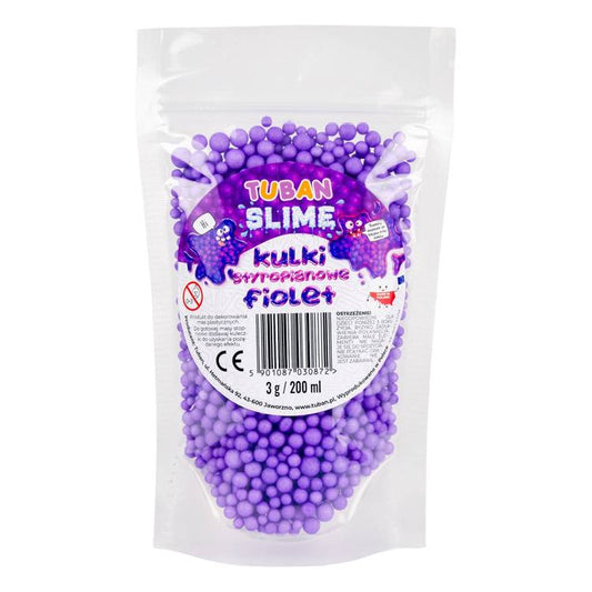 Styrofoam Balls – Purple 200 Ml