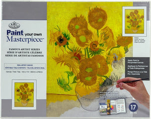 Paint Your Own Masterpiece Sunflowers