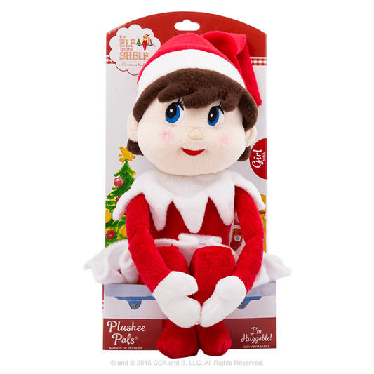 Elf On The Shelf Plushee Pals®- Girl Light Tone 17” 