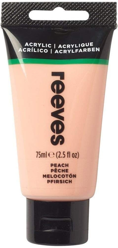 Reeves 75ml Acrylic Paint - Peach