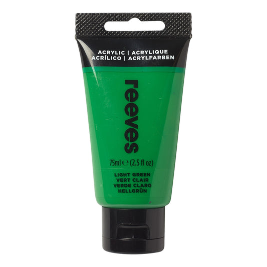 REEVES ACRYLIC 75ML LIGHT GREEN