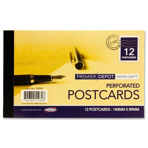 Book Of 12 140X89mm Postcards