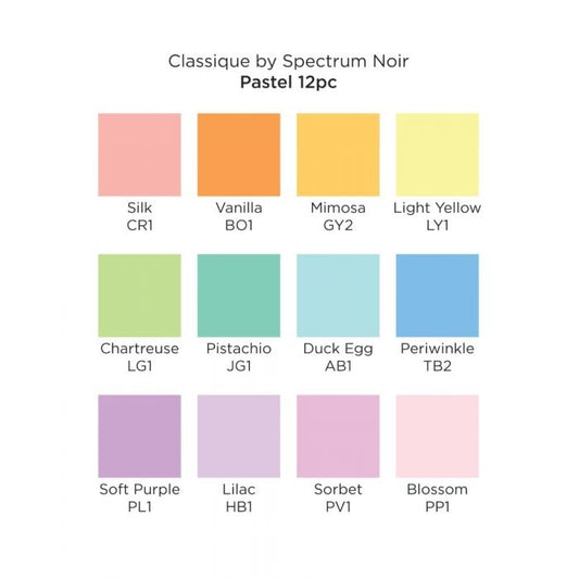 Spectrum Noir Classique (12PC) - Pastel