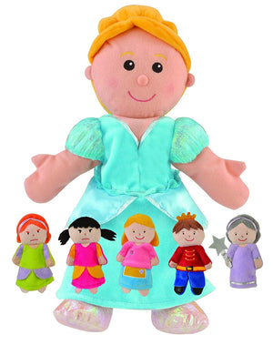 Fiesta Cinderella Hand and Finger Puppet Set