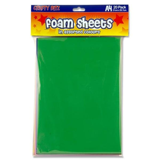 Pkt.20 A4 Foam Sheets