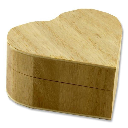 Wooden Box - Heart