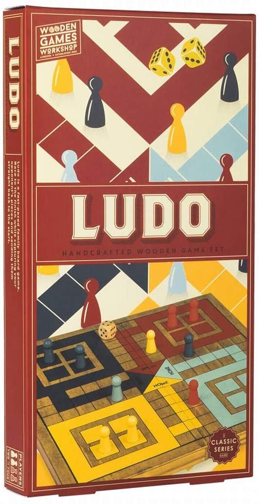 Wooden Games-Ludo